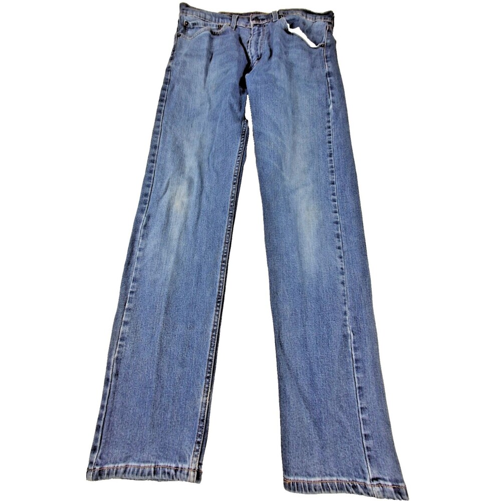 Levi’s 505 Jeans Men's 34x32 Blue Straight Leg Zip Fly Classic Denim